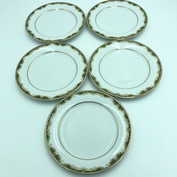 Noritake Warrington Fine China Salad Plates - Picture 1 of 6